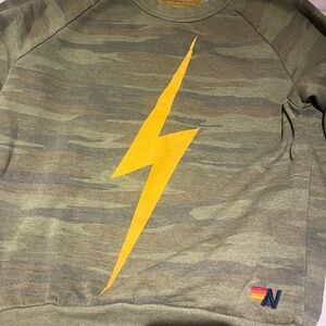 Aviator Nation Camo Crew neck